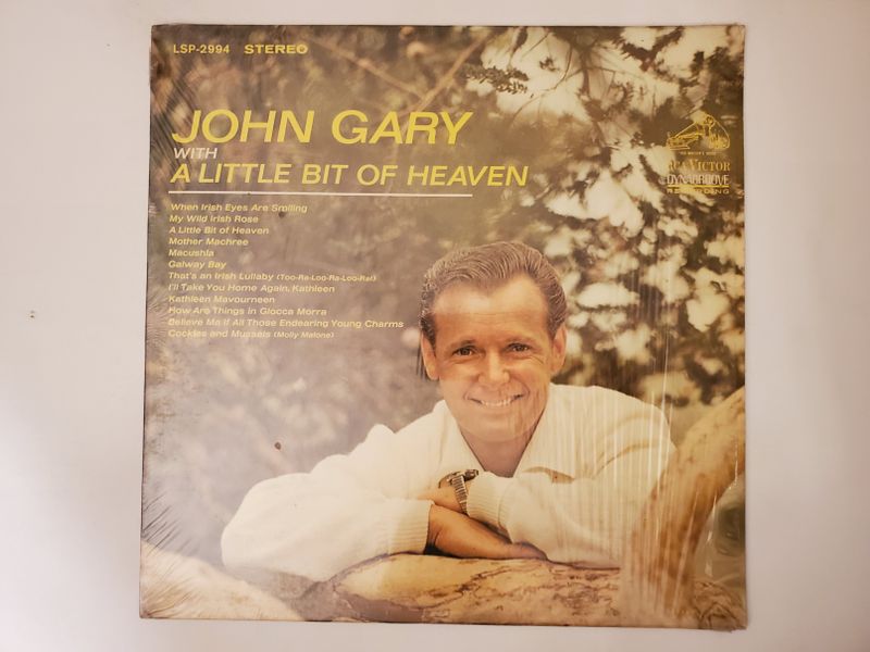 John Gary A Little Bit of Heaven vinyl record